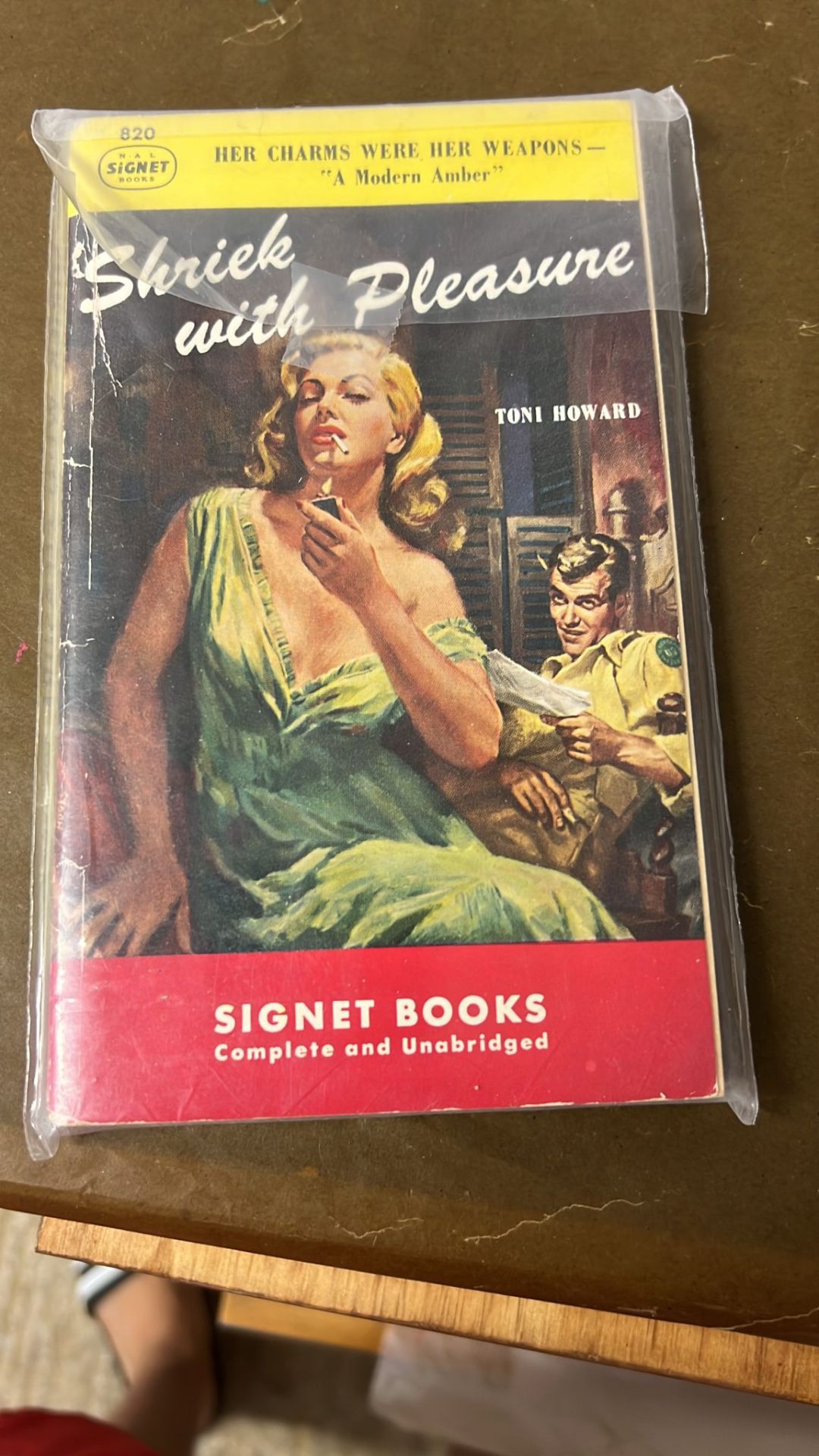 Source — original Signet paperback, six inches tall.
